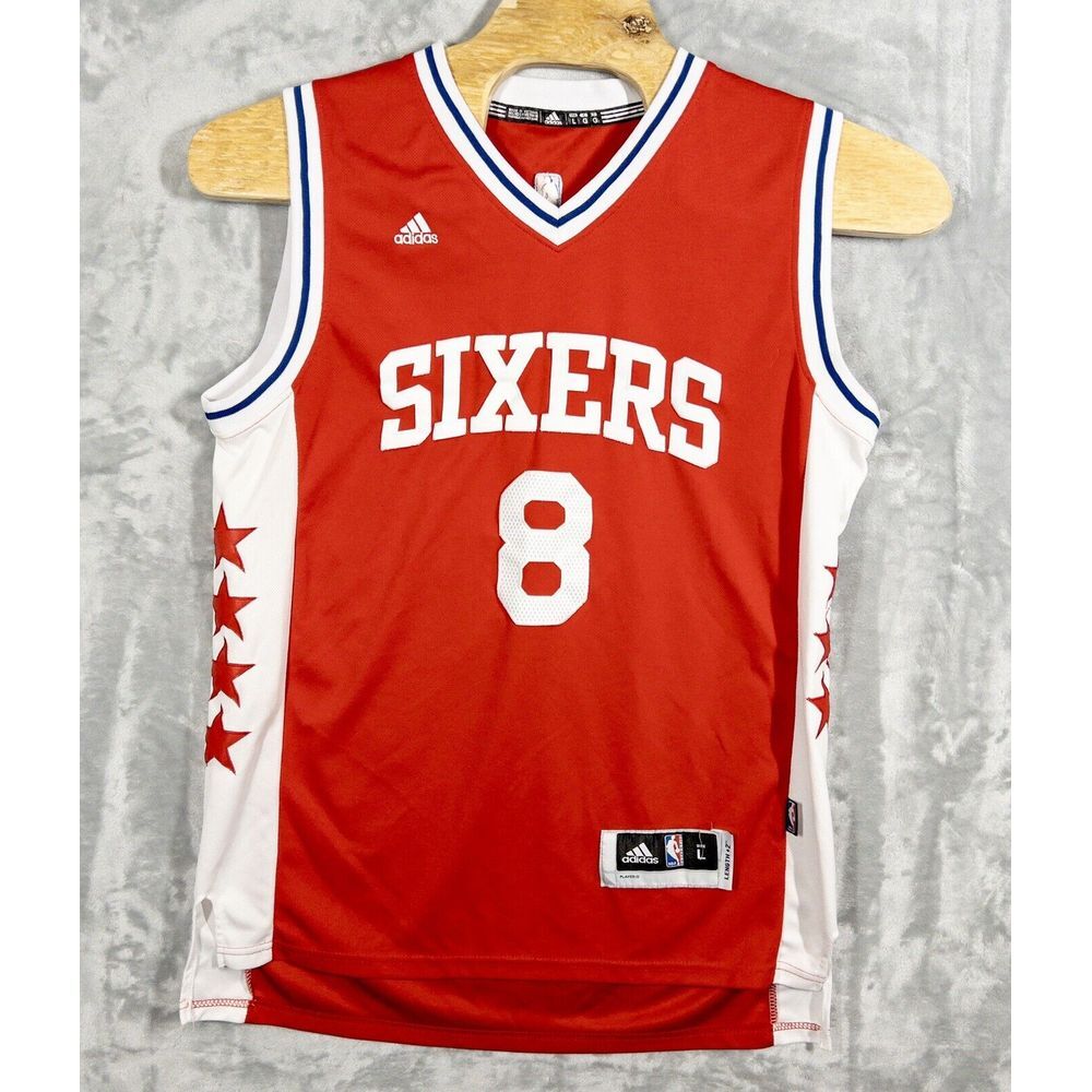 Adidas‎ Stitched Philadelphia 76ers Jahlil Oakfor Jersey Mens Large